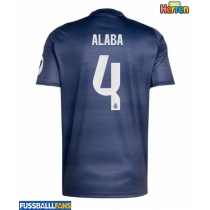 Real Madrid David Alaba #4 Auswärtstrikot 2025-26 Kurzarm
